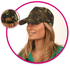 CAPPELLINO MIMETICO VERDE