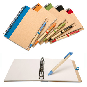 BLOCCO NOTES CARTA RICICLATA 70 PAG
