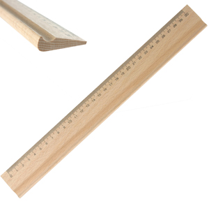 RIGHELLO LEGNO 30 CM