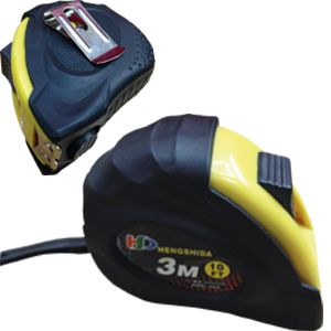 FLESSOMETRO METALLO 3 MT COLORE NERO