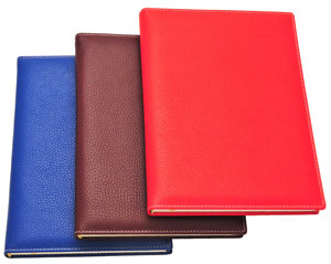 AGENDA PELLE GIORNALIERA 15X21 BL.FISSO