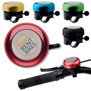 CAMPANELLO DA BICICLETTA ALLUMINIO E ABS