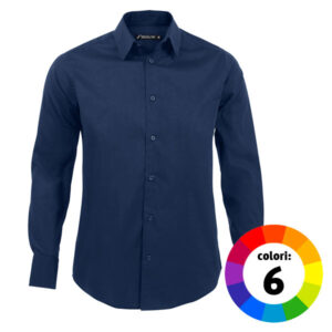 CAMICIA UOMO 97% COTONE 3% ELASTANE