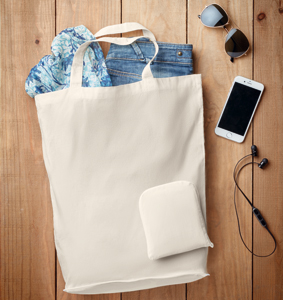 SHOPPER COTONE 100gr PIEGHEVOLE