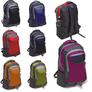 ZAINO CON DOPPIO SCOMPARTO IN POLIESTERE