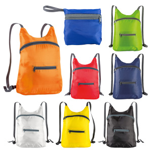 Zainetto richiudibile con tasca