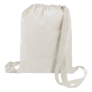 Borsa-zaino in 100% cotone