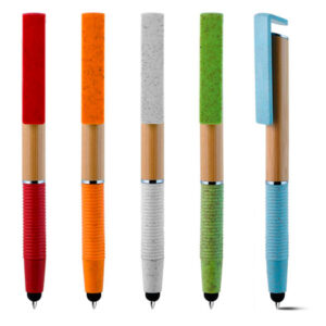 Penna touch bambu e paglia di grano
