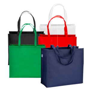 SHOPPER RPET 80g/m2 CON SOFFIETTO