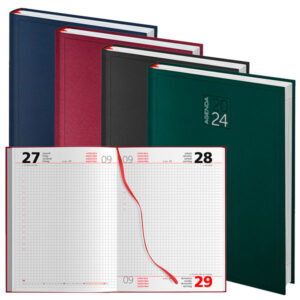 Agenda giornaliera 15x21 int. quadretti