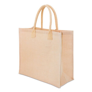 SHOPPER FIBRE DI COTONE E JUTA